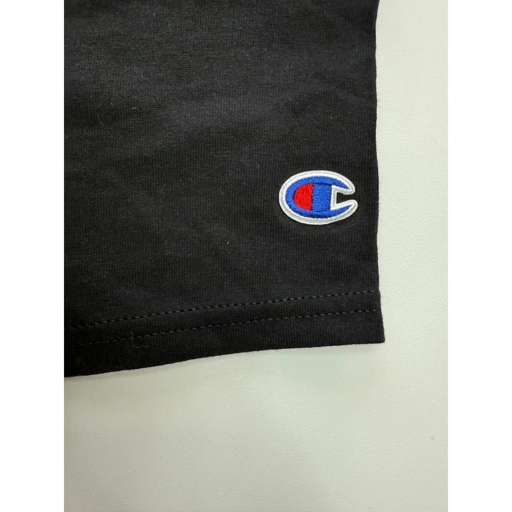 Champion United States Air Force Black Mens Cotton Tee Shirt Size Medium New - Picture 7 of 8